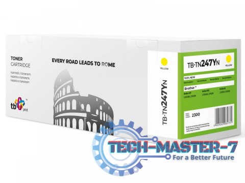 Toner do Brother TN247Y TB-TN247YN YE 100% nowy Toner do Brother TN247Y TB-TN247YN YE 100% nowy