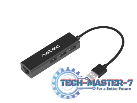 Hub USB Dragonfly 3 porty USB 2.0 + RJ45 Hub USB Dragonfly 3 porty USB 2.0 + RJ45