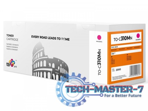 Toner do OKI C310 TO-C310MN magenta 100% nowy Toner do OKI C310 TO-C310MN magenta 100% nowy