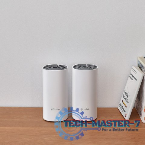 Zestaw routerów Mesh AC1200 Deco E4 (2-pak) Zestaw routerów Mesh AC1200 Deco E4 (2-pak)