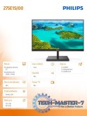 Monitor 275E1S 27'' IPS HDMI DP FreeSync Monitor 275E1S 27'' IPS HDMI DP FreeSync