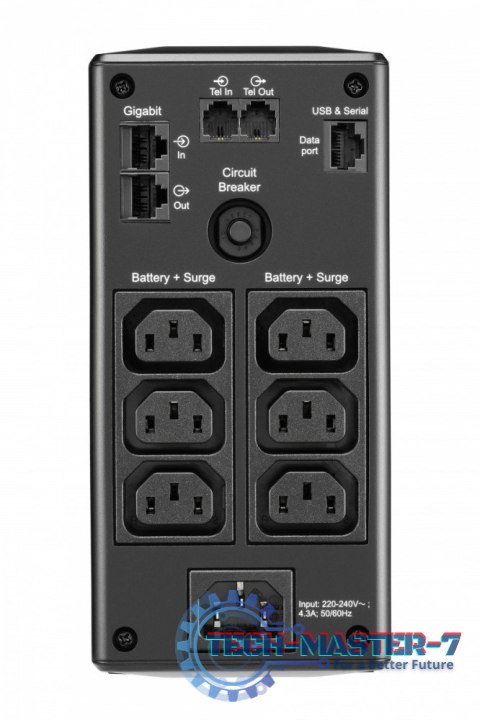Zasilacz awaryjny BR900MI UPS Back Pro BR 900VA 6xC13, AVR,LCD Zasilacz awaryjny BR900MI UPS Back Pro BR 900VA 6xC13, AVR,LCD
