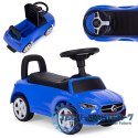Jeździk autko Mercedes C CLASS interaktywna kierownica dźwięki niebieski MULTISTORE