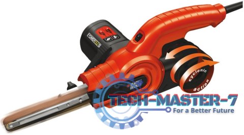 Pilnik taśmowy 400W 451x13mm odpylanie BLACK&DECKER Pilnik taśmowy 400W 451x13mm odpylanie BLACK&DECKER