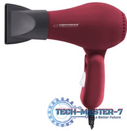 Suszarka do włosów ESPERANZA EBH003R (750W /Czerwony )