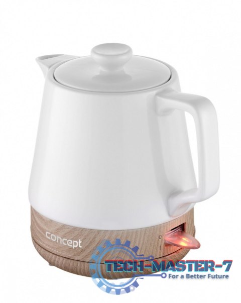 Czajnik ceramiczny RK0060 1,0L biały Czajnik ceramiczny RK0060 1,0L biały