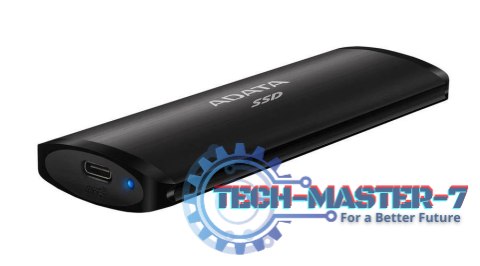 Dysk zewnętrzny SSD SE760 1TB USB3.2-A/C Czarny Dysk zewnętrzny SSD SE760 1TB USB3.2-A/C Czarny