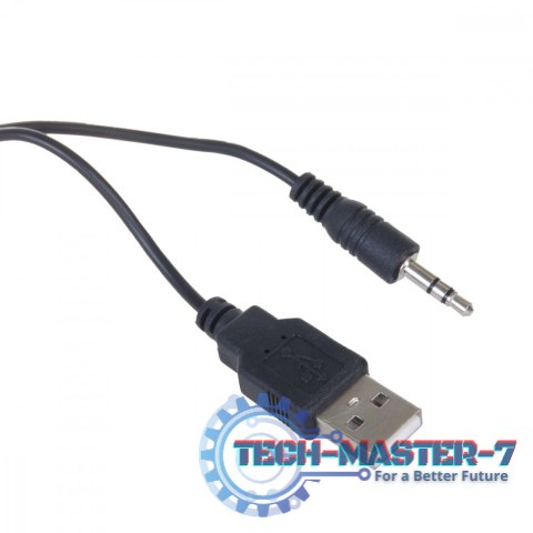 Głośniki komputerowe 6W USB AC835 Czarne Głośniki komputerowe 6W USB AC835 Czarne