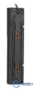 Listwa zasilająca Z5 1.5M 5x230V 10A Z5/15/CZ czarna