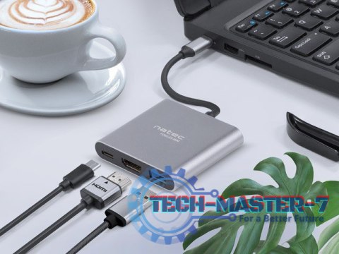 Multi Port Fowler mini USB-C PD, USB 3.0, HDMI 4K Multi Port Fowler mini USB-C PD, USB 3.0, HDMI 4K