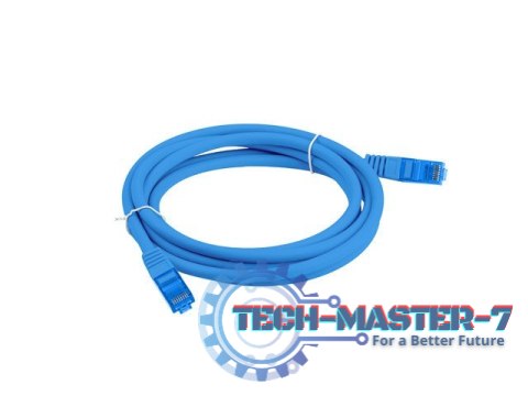 Patchcord kat.6a S/FTP CCA 3.0m Niebieski Patchcord kat.6a S/FTP CCA 3.0m Niebieski