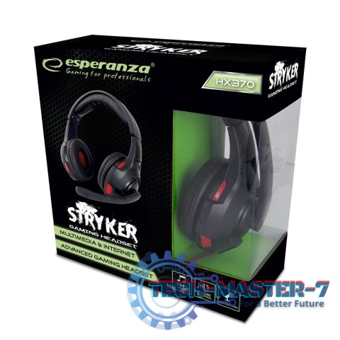 Słuchawki z mikrofonem gaming stryker Słuchawki z mikrofonem gaming stryker