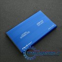 Obudowa na dysk HDD/SSD 2.5 cala SATA3 | USB 3.0 | Niebieska Obudowa na dysk HDD/SSD 2.5 cala SATA3 | USB 3.0 | Niebieska