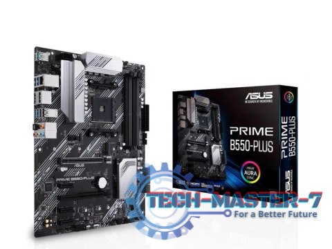 Płyta główna PRIME B550-PLUS AM4 4DD R4 HDMI/DP M.2 ATX Płyta główna PRIME B550-PLUS AM4 4DD R4 HDMI/DP M.2 ATX