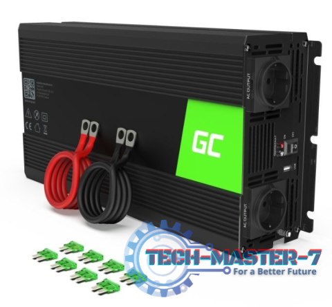 Przetwornica 12V/230V 1500W/3000W Czysty sinus Przetwornica 12V/230V 1500W/3000W Czysty sinus