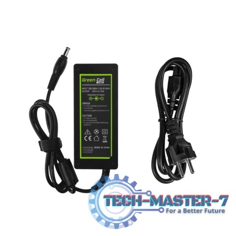 Zasilacz PRO 19V 3.16A 60W 5.5-3.0mm do Samsung R519 Zasilacz PRO 19V 3.16A 60W 5.5-3.0mm do Samsung R519