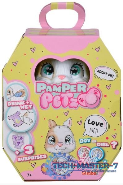 Figurka Pamper Petz Królik z pieluszkowego gangu Figurka Pamper Petz Królik z pieluszkowego gangu