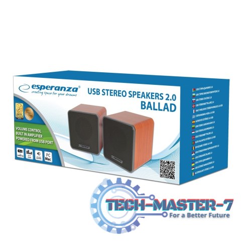 Głośnik 2.0 USB Ballad Głośnik 2.0 USB Ballad