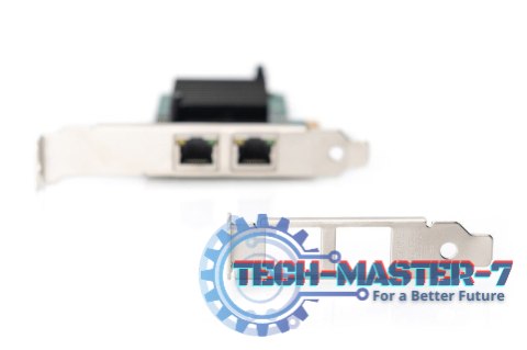 Karta sieciowa przewodowa PCI Express 2x RJ45 Gigabit 10/100/1000Mbps Low Profile Karta sieciowa przewodowa PCI Express 2x RJ45 Gigabit 10/100/1000Mbps Low Profile