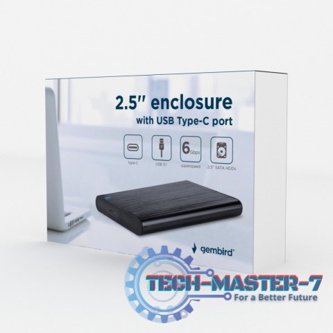 Obudowa zewnętrzna 2.5 cala USB 3.1 Czarna Obudowa zewnętrzna 2.5 cala USB 3.1 Czarna