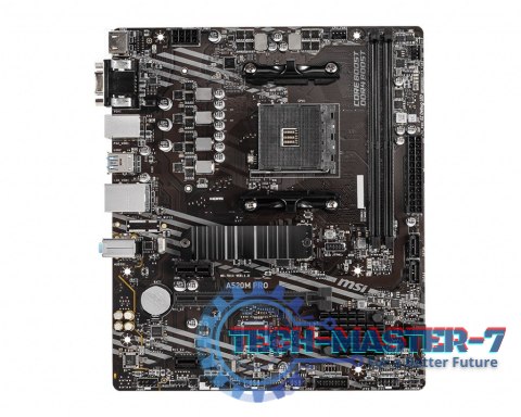 Płyta główna A520M PRO AM4 2DDR4 DP/VGA/HDMI USB 3.2 mATX Płyta główna A520M PRO AM4 2DDR4 DP/VGA/HDMI USB 3.2 mATX