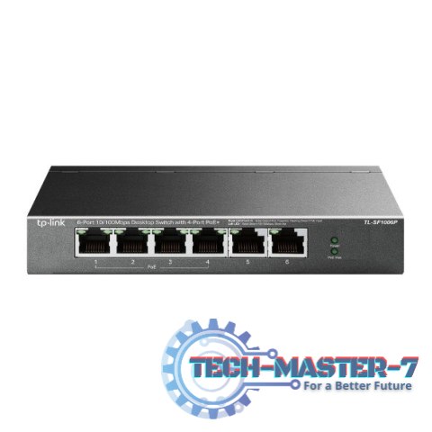 Przełącznik SF1006P 6xFE (4xPoE+) Przełącznik SF1006P 6xFE (4xPoE+)