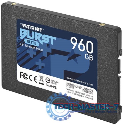 SSD 960GB Burst Elite 450/320MB/s SATA III 2.5 SSD 960GB Burst Elite 450/320MB/s SATA III 2.5
