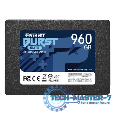 SSD 960GB Burst Elite 450/320MB/s SATA III 2.5 SSD 960GB Burst Elite 450/320MB/s SATA III 2.5