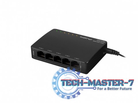Switch POE + Desktop 5 port 1GB DSP3-1005-60W Switch POE + Desktop 5 port 1GB DSP3-1005-60W