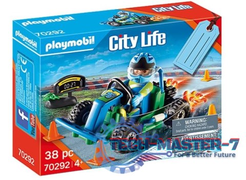 Zestaw z figurkami City Life 70292 Zestaw upominkowy "Wyścig Go-Kart" Zestaw z figurkami City Life 70292 Zestaw upominkowy "Wyścig Go-Kart"