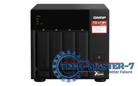 Serwer NAS TS-473A AMD Ryzen QC2.2 GHz.2.5GbE 8 GB RAM