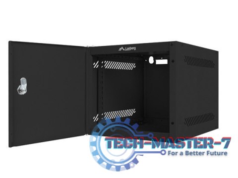 Szafa wisząca 10 6U 280x310 czarna WF10-2306-00B Szafa wisząca 10 6U 280x310 czarna WF10-2306-00B