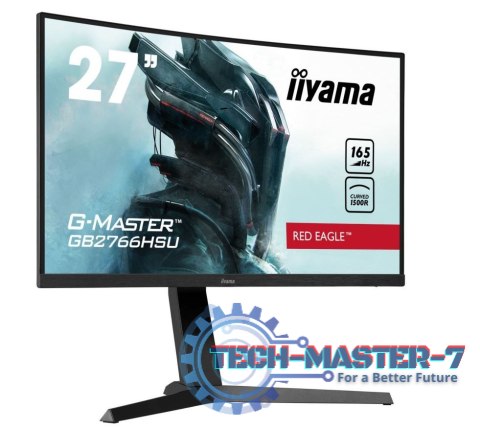 Monitor 27 cali GB2766HSU-B1 VA,165HZ,1500R,1MS,DP,HDMIx2,USB,FreeSyn Monitor 27 cali GB2766HSU-B1 VA,165HZ,1500R,1MS,DP,HDMIx2,USB,FreeSyn