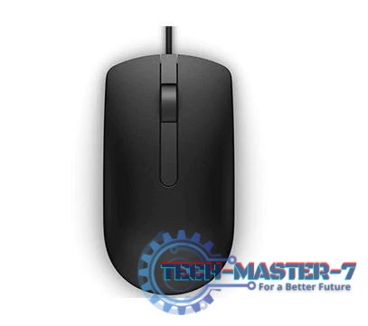Mysz optyczna przewodowa USB MS116 czarna Mysz optyczna przewodowa USB MS116 czarna