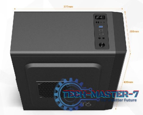 Obudowa T6 ATX Mid Tower PC Case 120mm fan ODD Obudowa T6 ATX Mid Tower PC Case 120mm fan ODD