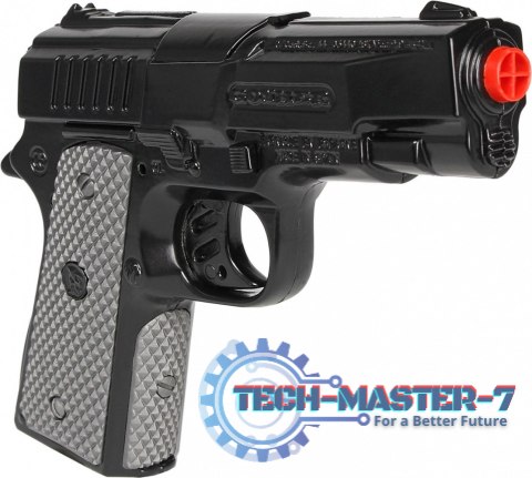 Pistolet policyjny metalowy 8 naboi Gonher Pistolet policyjny metalowy 8 naboi Gonher
