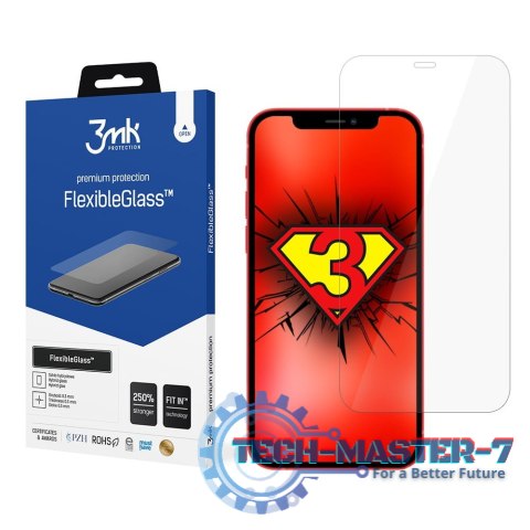 Szkło Hybrydowe FlexibleGlass iPhone 12 Mini 5,4 Szkło Hybrydowe FlexibleGlass iPhone 12 Mini 5,4