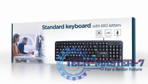 Klawiatura standardowa USB dla seniora Klawiatura standardowa USB dla seniora
