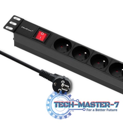 Listwa zasilająca do szafy RACK 1U | 16A | PDU | 6xFRENCH | 2m Listwa zasilająca do szafy RACK 1U | 16A | PDU | 6xFRENCH | 2m