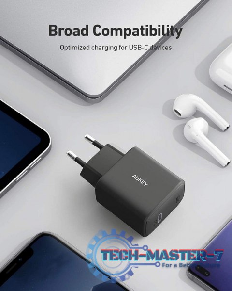 PA-F1S Swift ładowarka sieciowa 1xUSB C Power Delivery 3.0 20W 3A PA-F1S Swift ładowarka sieciowa 1xUSB C Power Delivery 3.0 20W 3A