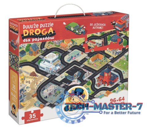 Duuuże puzzle - Droga dla pojazdów Duuuże puzzle - Droga dla pojazdów