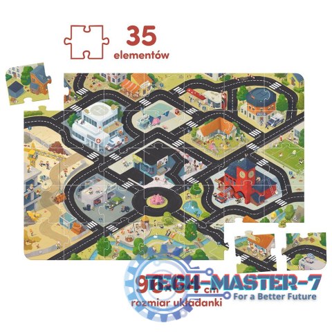 Duuuże puzzle - Droga dla pojazdów Duuuże puzzle - Droga dla pojazdów