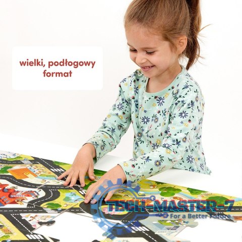 Duuuże puzzle - Droga dla pojazdów Duuuże puzzle - Droga dla pojazdów