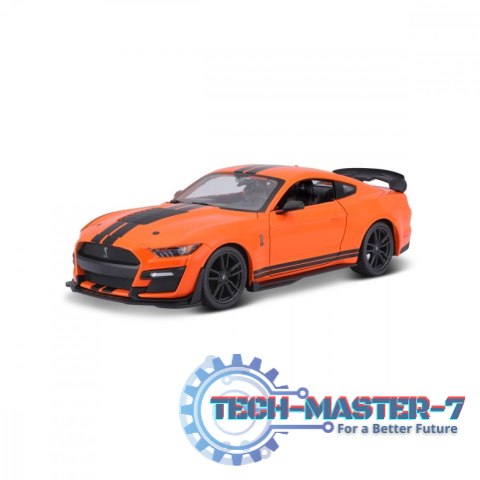 Model kompozytowy 2020 Mustang Shelby GT500 pomarańczowy 1:24 Model kompozytowy 2020 Mustang Shelby GT500 pomarańczowy 1:24