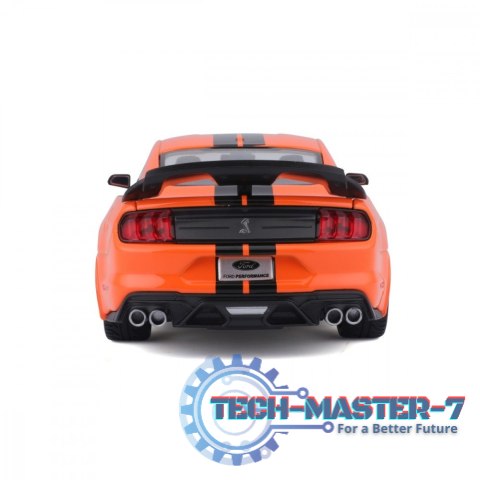 Model kompozytowy 2020 Mustang Shelby GT500 pomarańczowy 1:24 Model kompozytowy 2020 Mustang Shelby GT500 pomarańczowy 1:24