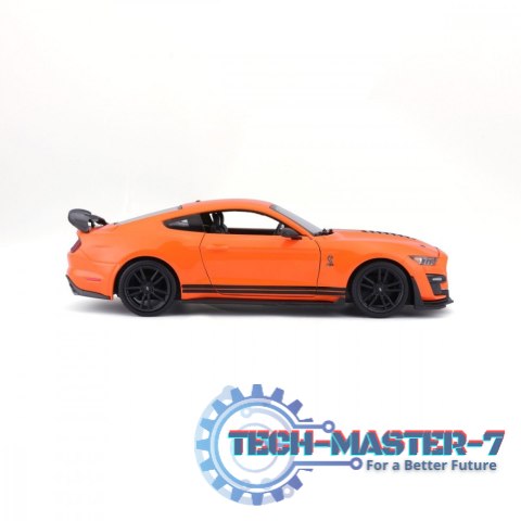 Model kompozytowy 2020 Mustang Shelby GT500 pomarańczowy 1:24 Model kompozytowy 2020 Mustang Shelby GT500 pomarańczowy 1:24