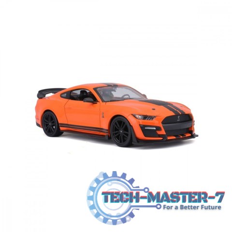 Model kompozytowy 2020 Mustang Shelby GT500 pomarańczowy 1:24 Model kompozytowy 2020 Mustang Shelby GT500 pomarańczowy 1:24