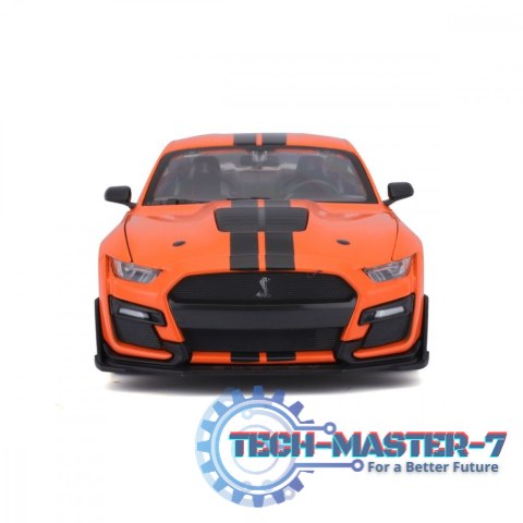 Model kompozytowy 2020 Mustang Shelby GT500 pomarańczowy 1:24 Model kompozytowy 2020 Mustang Shelby GT500 pomarańczowy 1:24