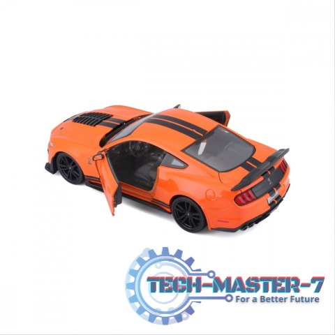 Model kompozytowy 2020 Mustang Shelby GT500 pomarańczowy 1:24 Model kompozytowy 2020 Mustang Shelby GT500 pomarańczowy 1:24