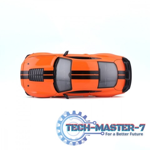 Model kompozytowy 2020 Mustang Shelby GT500 pomarańczowy 1:24 Model kompozytowy 2020 Mustang Shelby GT500 pomarańczowy 1:24